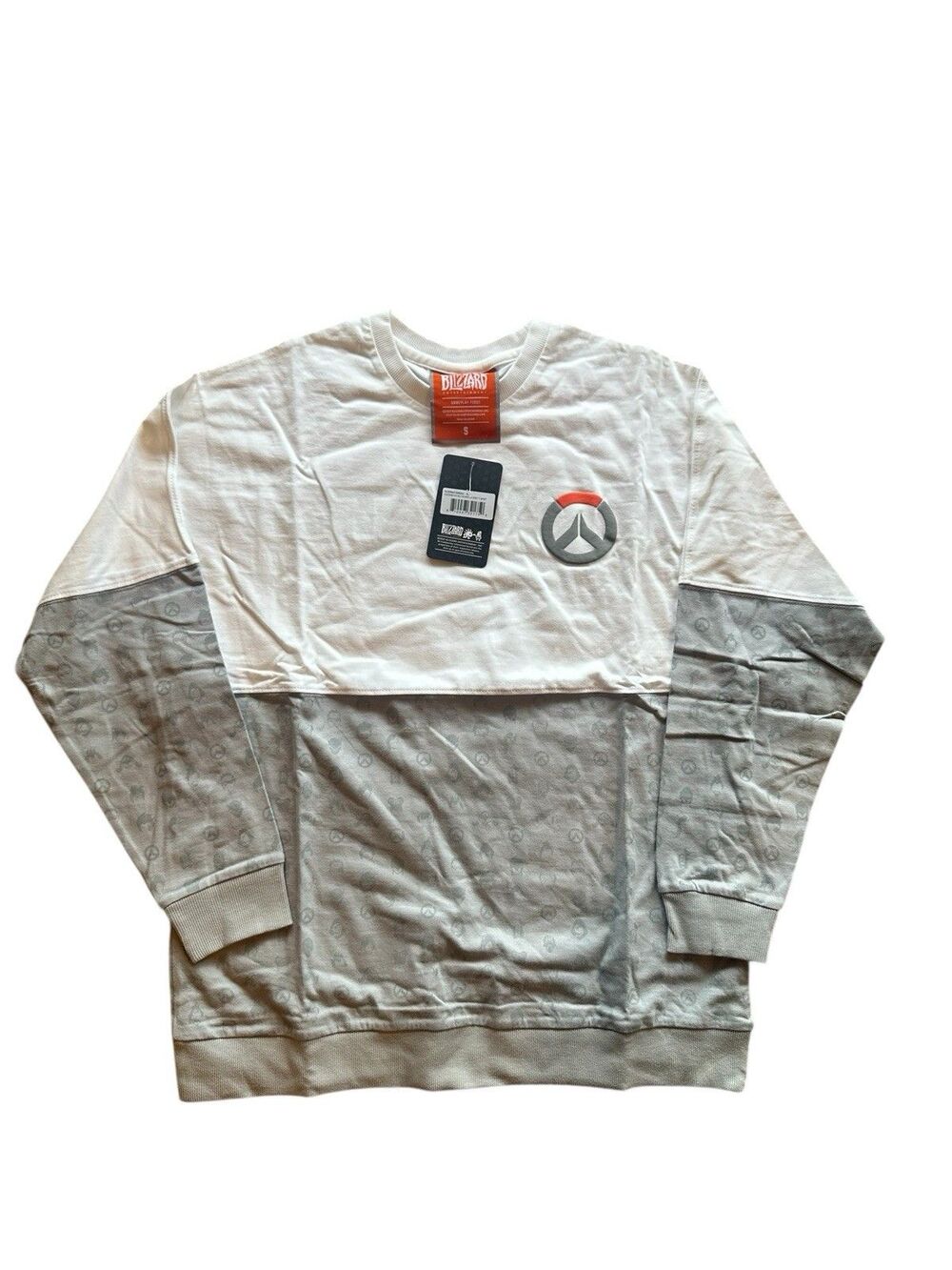 NWT Men's L Blizzard Entertainment Overwatch 2 Billboard Long Sleeve Shirt NEW